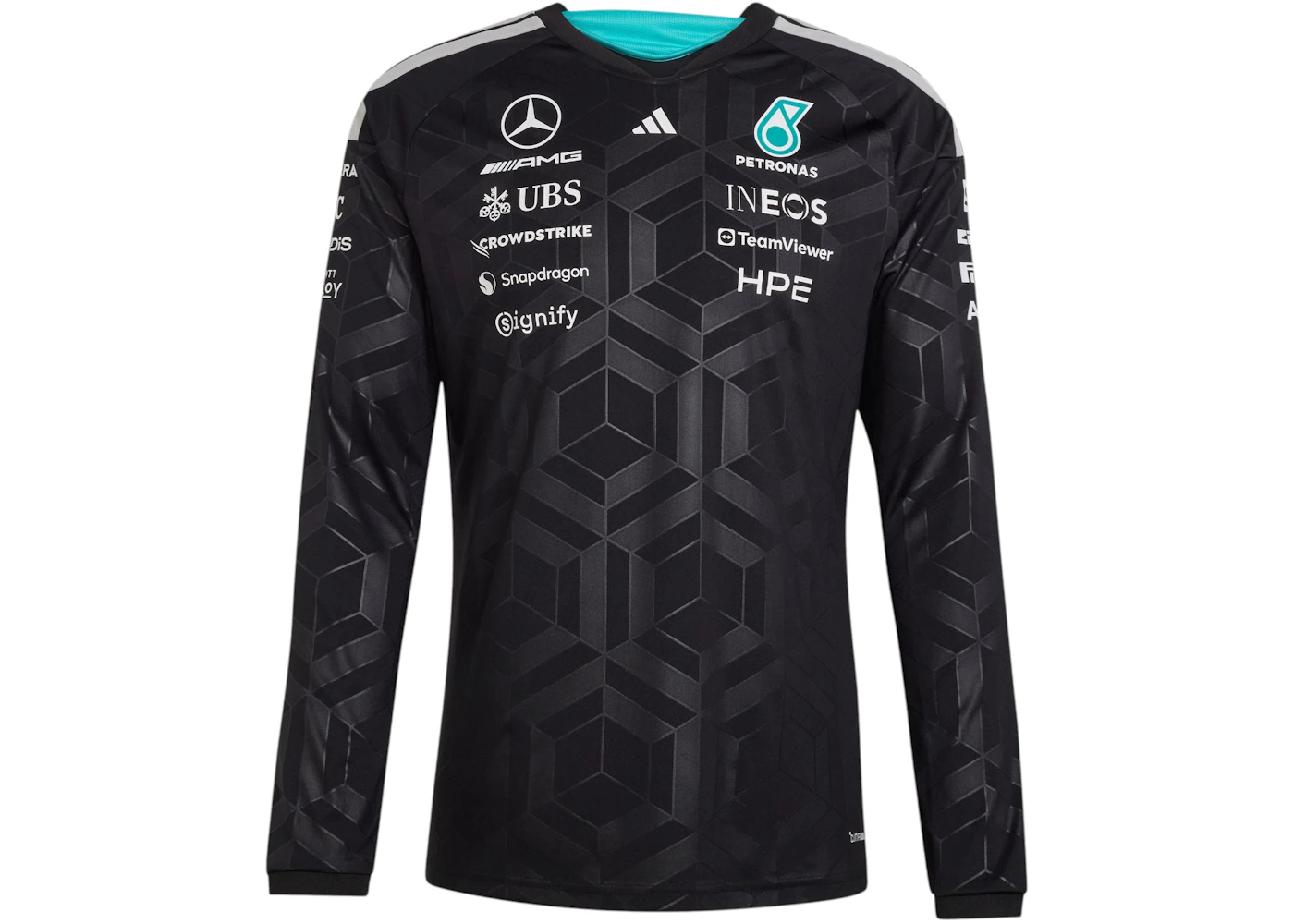 adidas Mercedes AMG Petronas Formula 1 Team Driver L/S Jersey