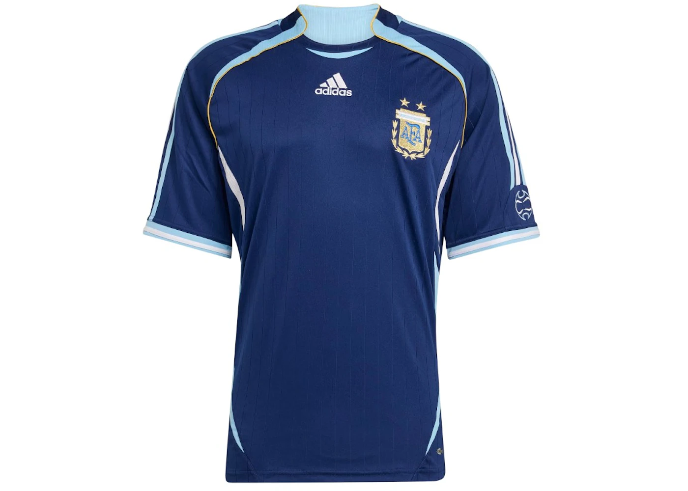 adidas Argentina Away 2006 Jersey Dark Blue