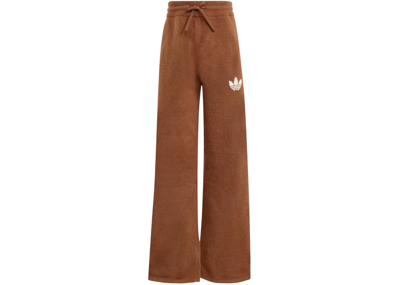adidas Women's Athletic Dept Knitted Joggers Preloved Brown