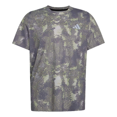 adidas Adi365 Animal Print Iconic T-Shirt Asia Sizing 'Grey Two Tent Green Trace Grey'