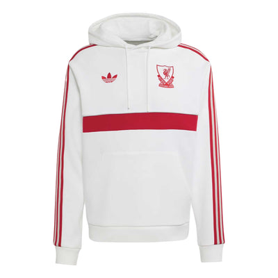 adidas Liverpool FC Hoodie Sweatshirt Asia Sizing 'White'