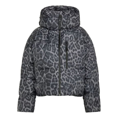 (WMNS) adidas by Stella McCartney Short Padded Printed Winter Jacket Asia Sizing 'Dove Grey Carbon'