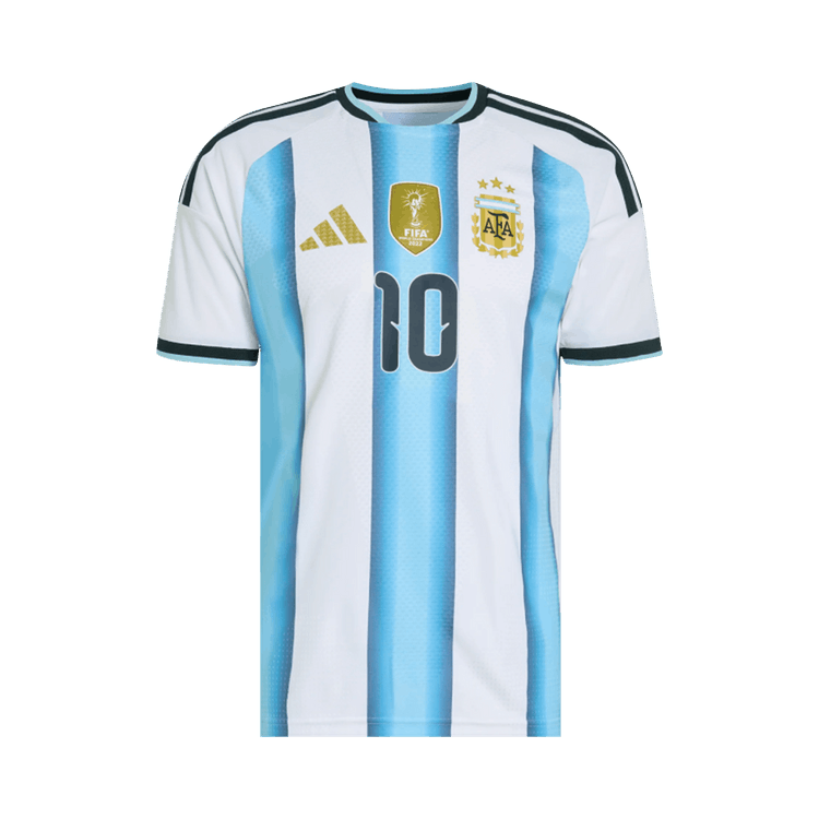 Adidas Argentina 26 Home Messi Authentic Jersey 'White/Ice Blue/Light Blue'