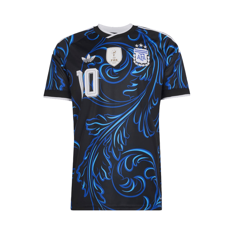 Adidas Argentina 26 Away Messi Jersey 'Black/Lucid Blue/Blue Burst'
