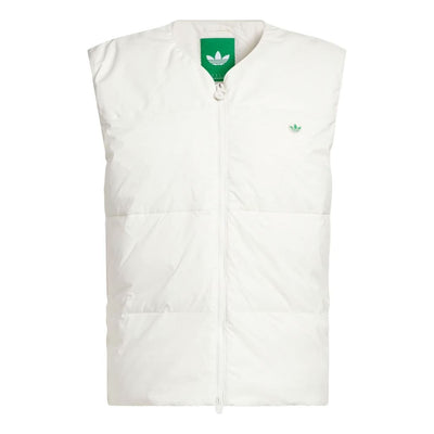 adidas Down Vest Asia Sizing 'Chalk White'
