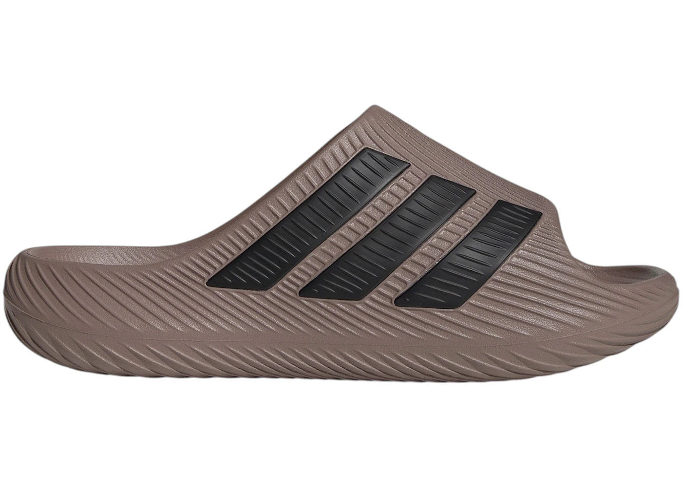 adidas Purechill Slides Trace Brown Black