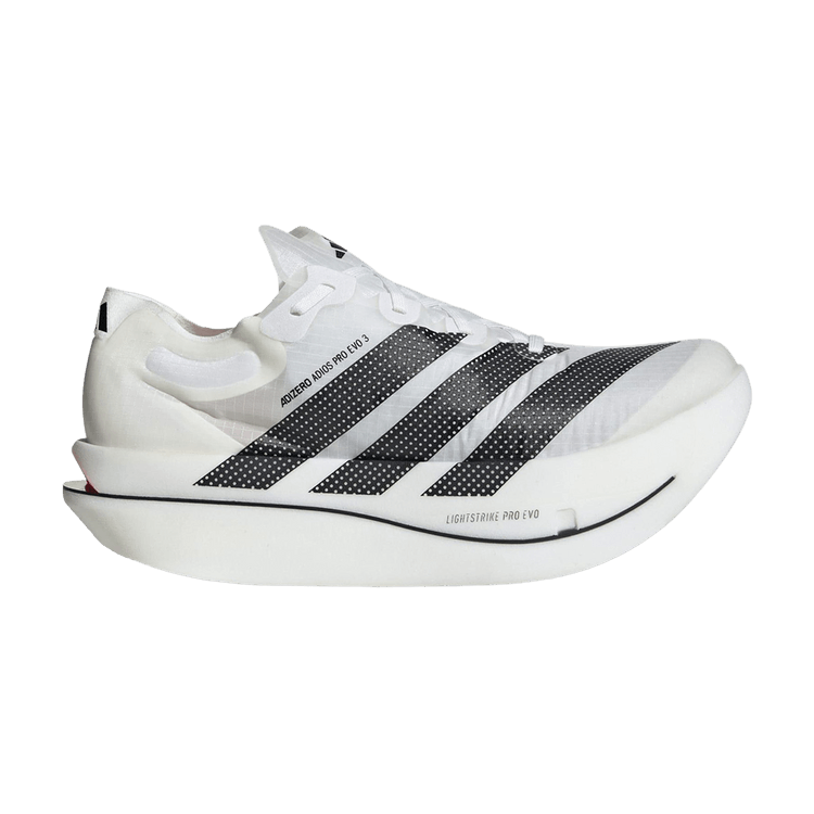 adidas Adizero Adios Pro Evo 3 'Cloud White Core Black Solar Turbo'