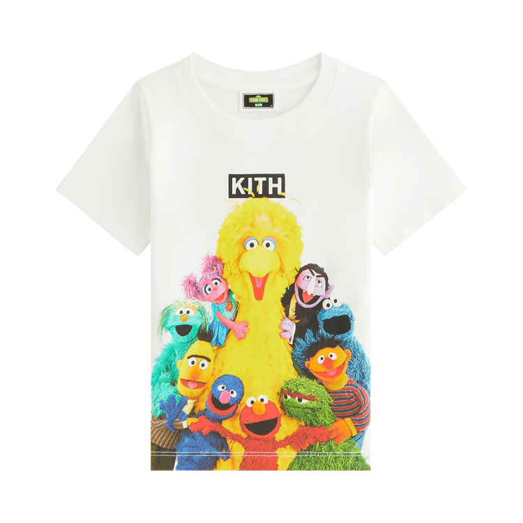 Kith Kids x Sesame Street Group Hug Tee 'White'