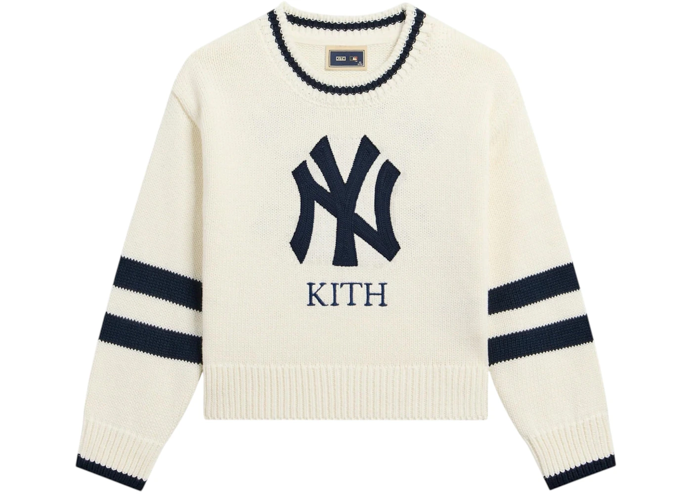 Kith x New York Yankees Kids Varsity Lewis Sweater Nocturnal