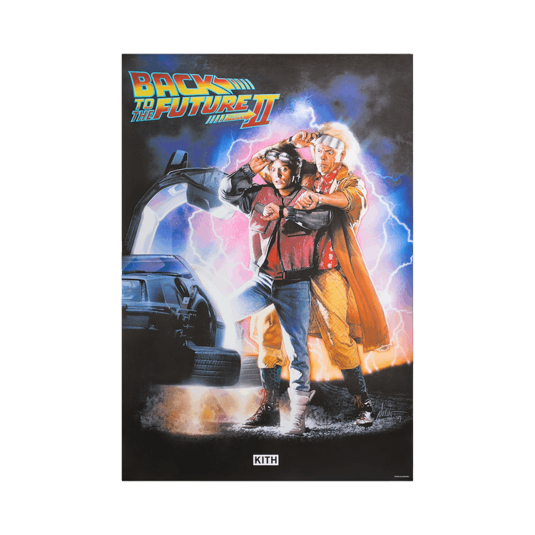 Kith For Back To The Future Ii Movie Poster 'Multicolor'