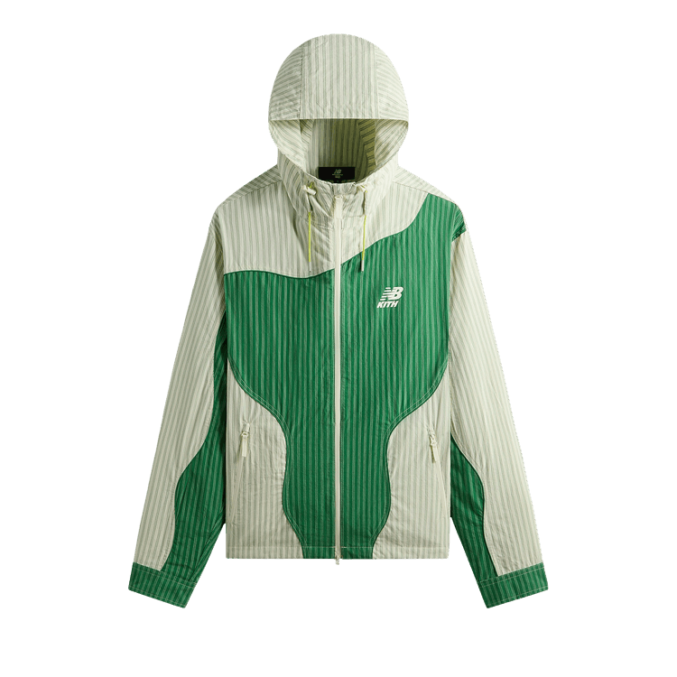 Kith x New Balance Poplin Mix Madison Vi Jacket 'Spring Juniper'