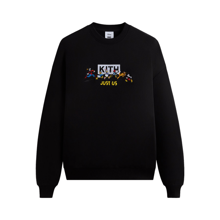 Kith For Mickey & Friends Family Crewneck 'Black'