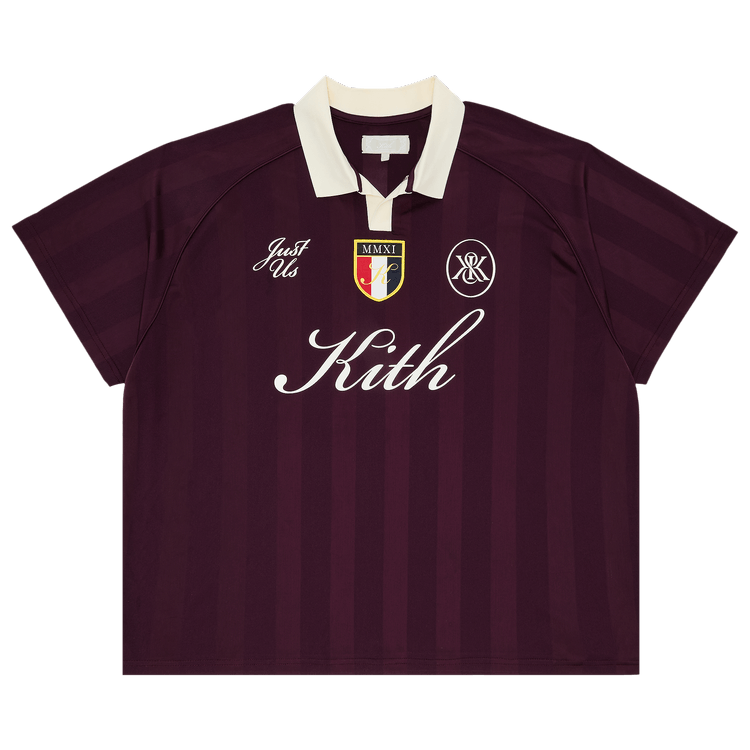 Kith Shadow Stripe Marcel Soccer Jersey 'Rave'