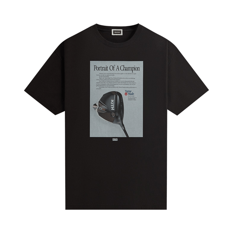 Kith For TaylorMade Champion Vintage Tee 'Black'