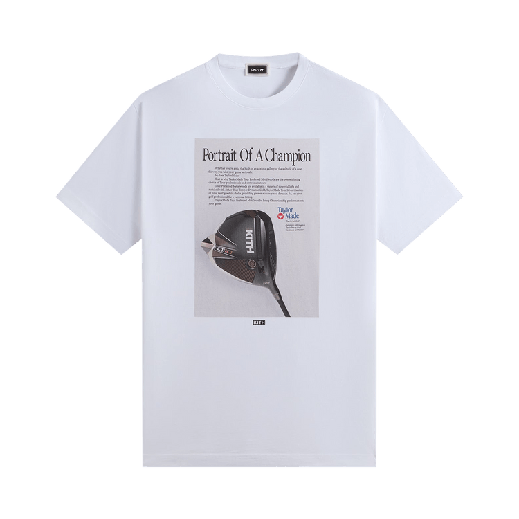 Kith For TaylorMade Champion Vintage Tee 'White'