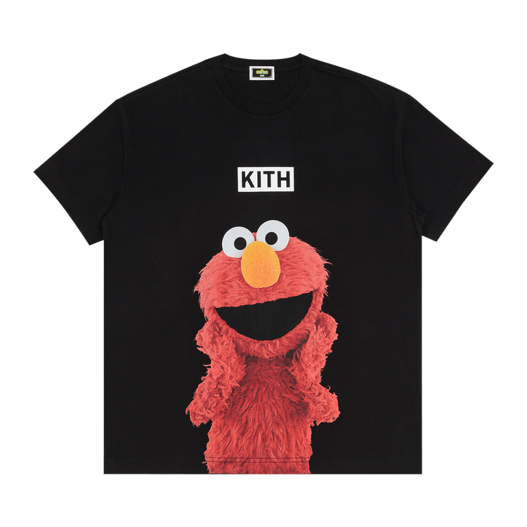 Kith x Sesame Street Elmo Tee 'Black'