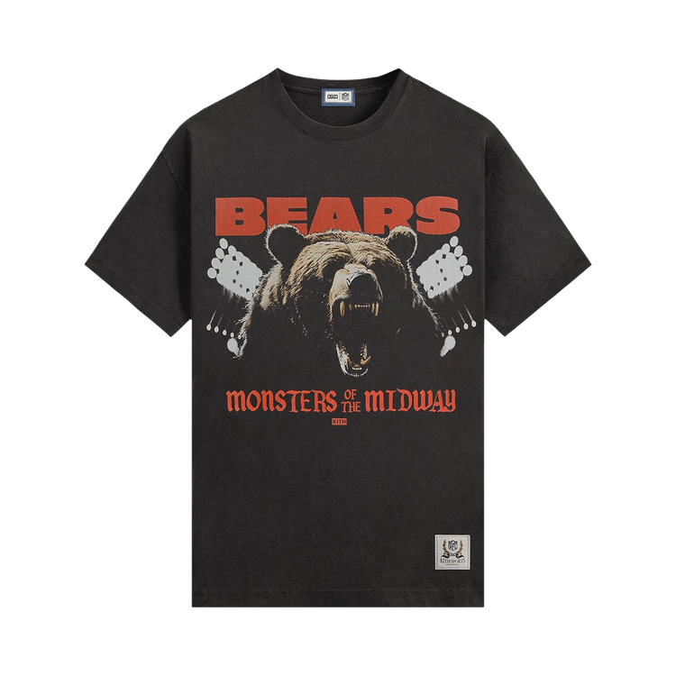 Kith For The NFL Chicago Bears Photo Vintage Jones Tee 'Black'
