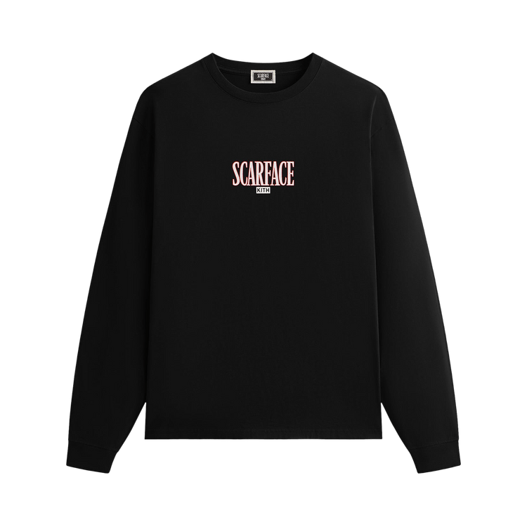 Kith For Scarface Tony Montana Long Sleeve Tee 'Black'