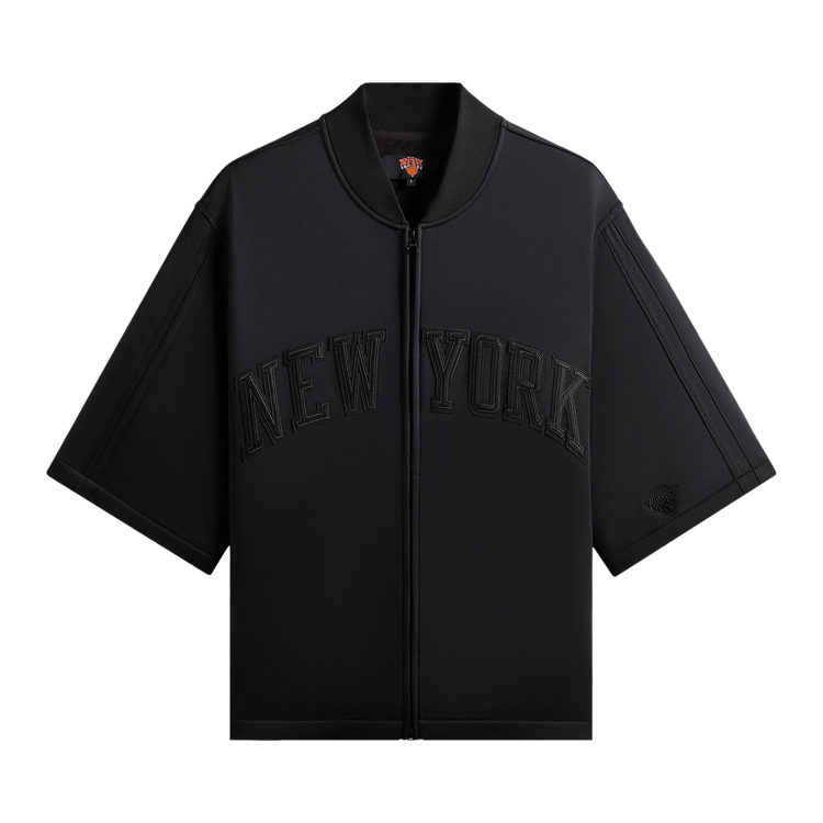 Kith For The New York Knicks Tricot Full Zip Sweater 'Black'