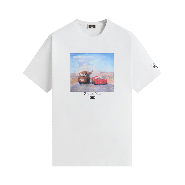 Kith x Disney For Pixar Cars Just Us Vintage Tee 'White'