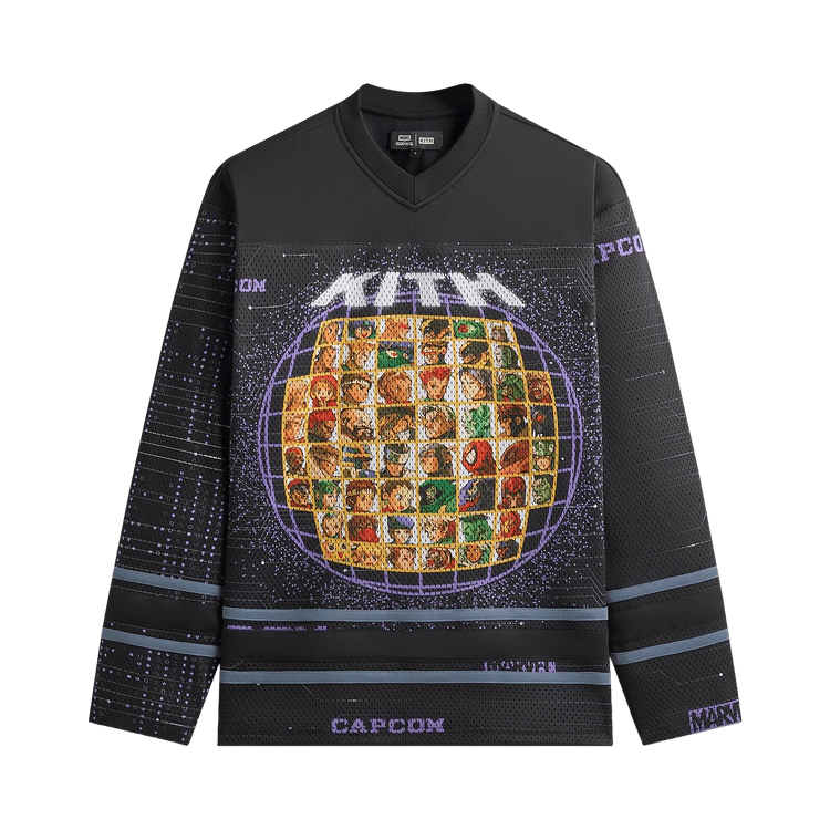 Kith x Marvel vs. Capcom Character Select Malik Jersey 'Black'