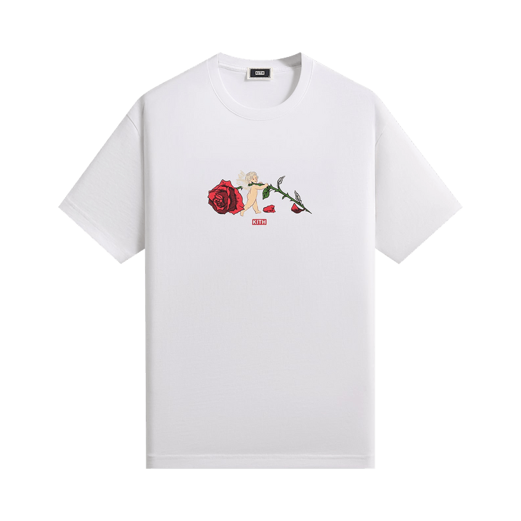 Kith Cupid Rose Tee 'White'