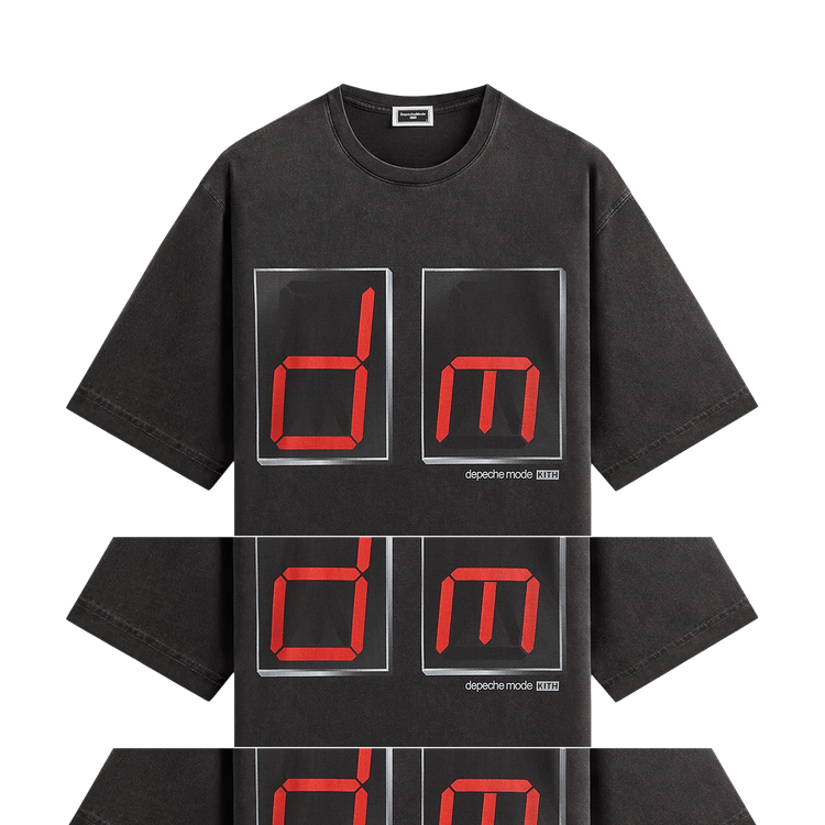 Kith Records For Depeche Mode The Singles Vintage Alex Tee 'Black'