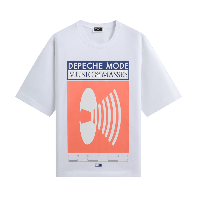 Kith Records For Depeche Mode Masses Tour Vintage Alex Tee 'White'