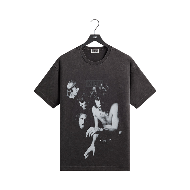 Kith Records For The Doors Light My Fire Vintage Tee 'Black'