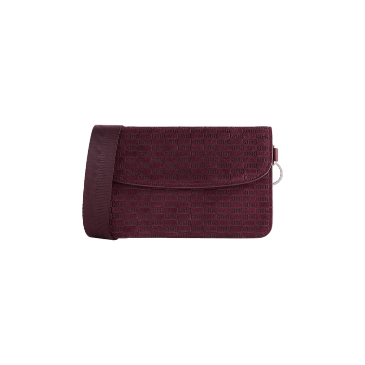 Kith Monogram Suede Envelope K20 Bag 'Magma'