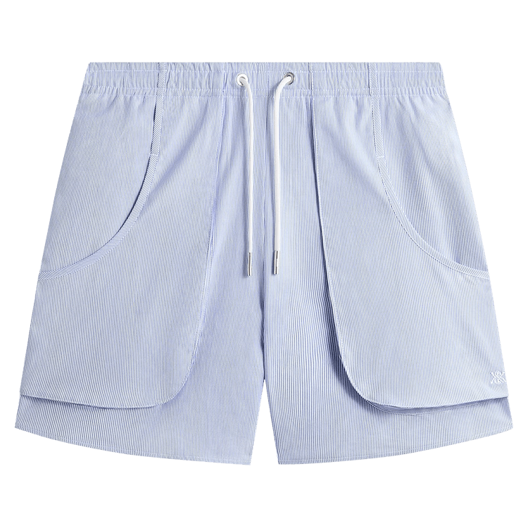 Kith Textured Microstripe Fowler Short 'Marina'