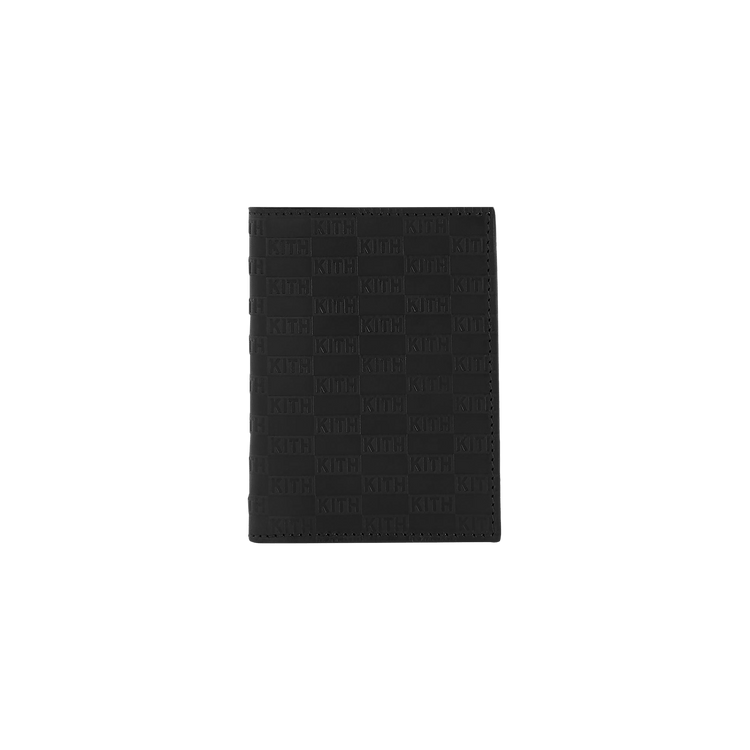 Kith Monogram Bi-Fold Wallet 'Black'