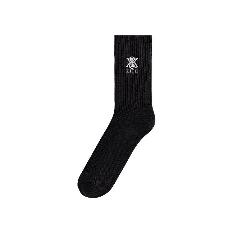 Kith Crest Relaxed Socks 'Black'
