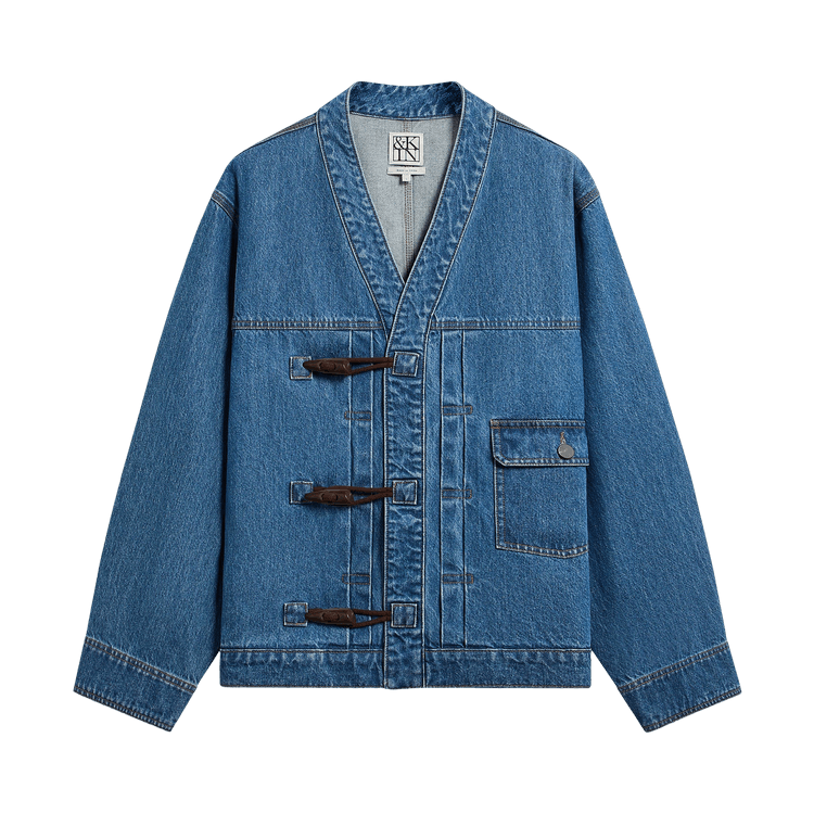 Kith &Kin Denim Clint Trucker Jacket 'River Indigo'
