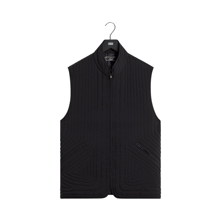 Kith Quilted Nylon Lorenzo Vest 'Black'