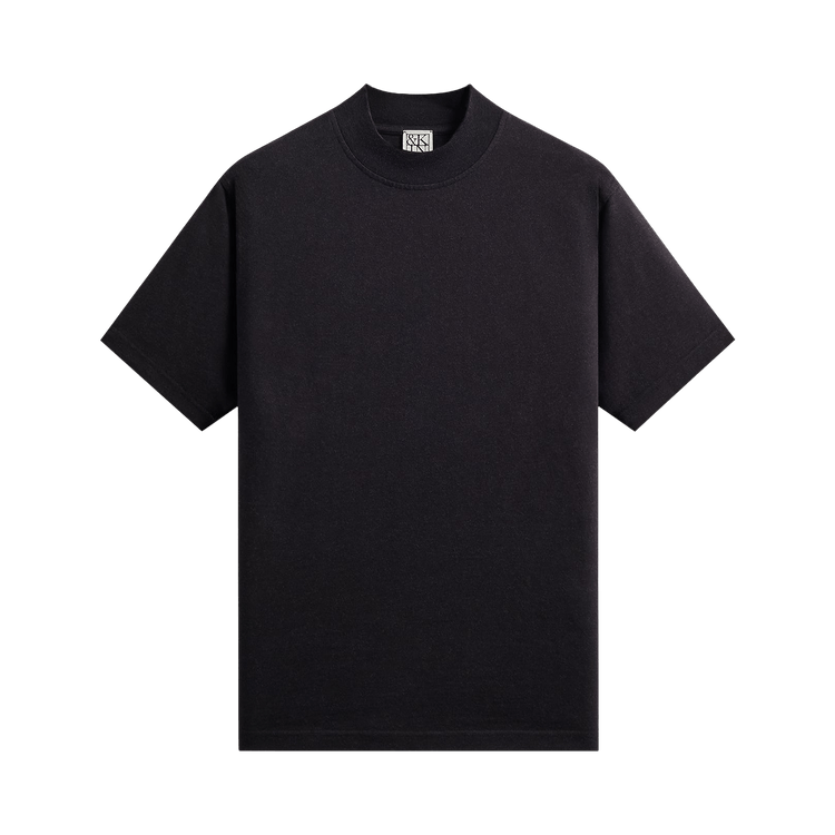 Kith &Kin Mock Neck James Tee 'Black'