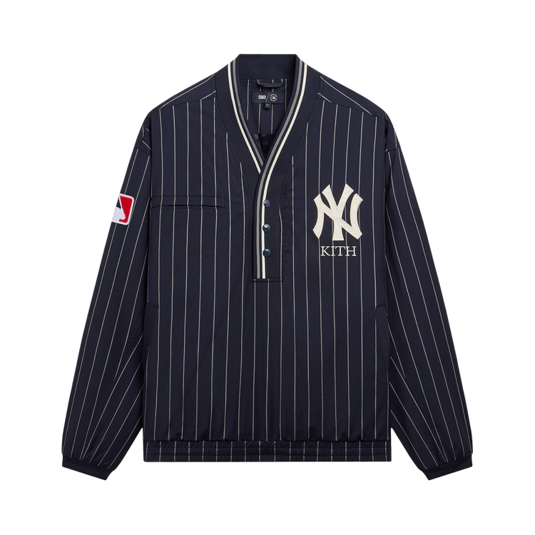 Kith For The New York Yankees Tropical Wool Raffi Pullover 'Nocturnal'
