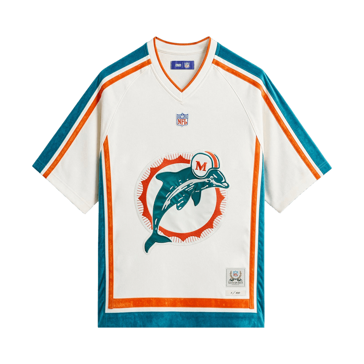 Kith x The NFL For The Miami Dolphins Leon Shirt 'White'