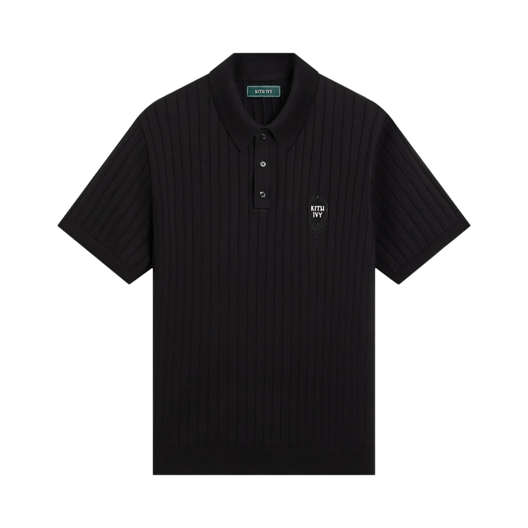 Kith Ivy Knit Tilden Polo 'Black'