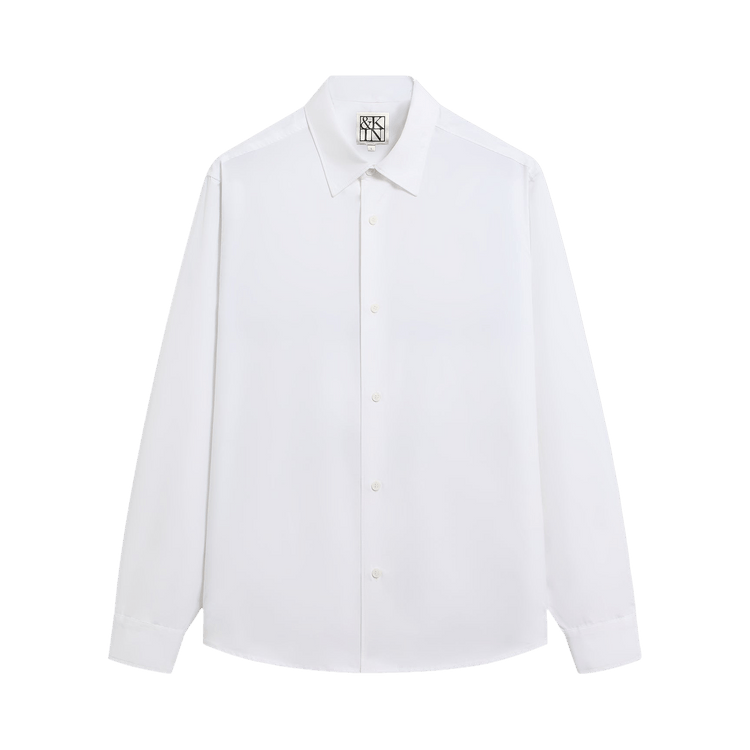 Kith &Kin Poplin Georgie Shirt 'White'
