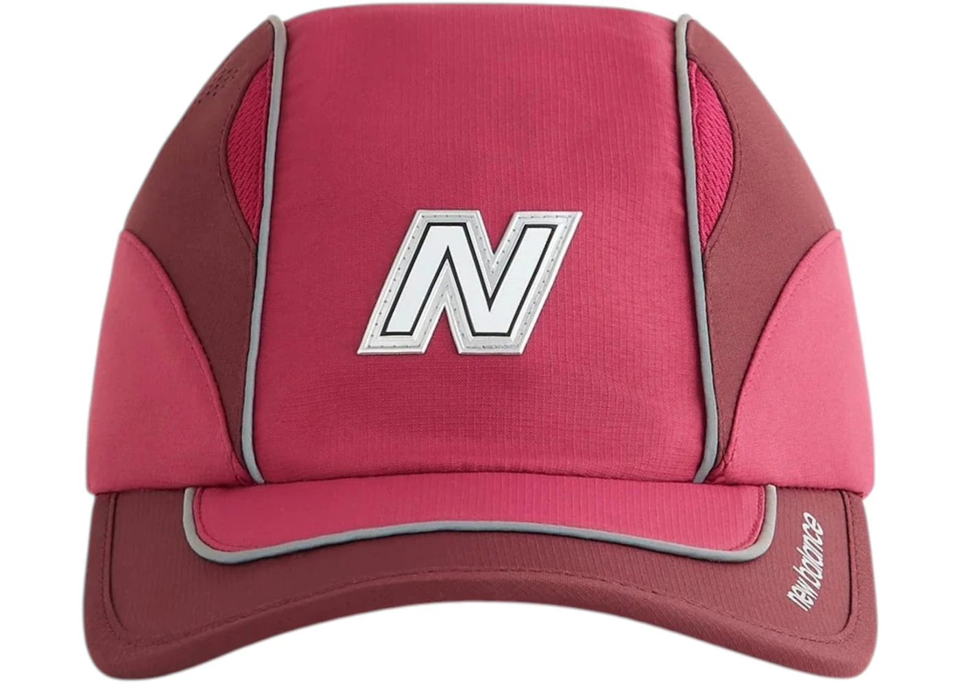 Kith x New Balance Mixed Tech Griffey Runner Cap Biking Red
