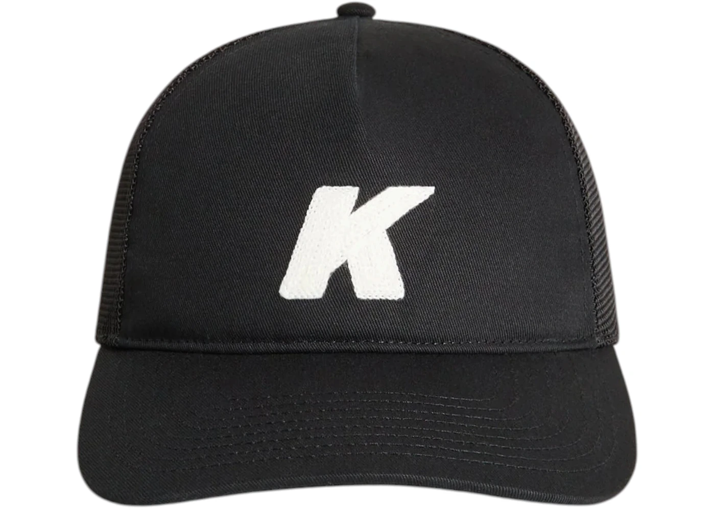 Kith Relaxed Twill Nolan Trucker Hat Black