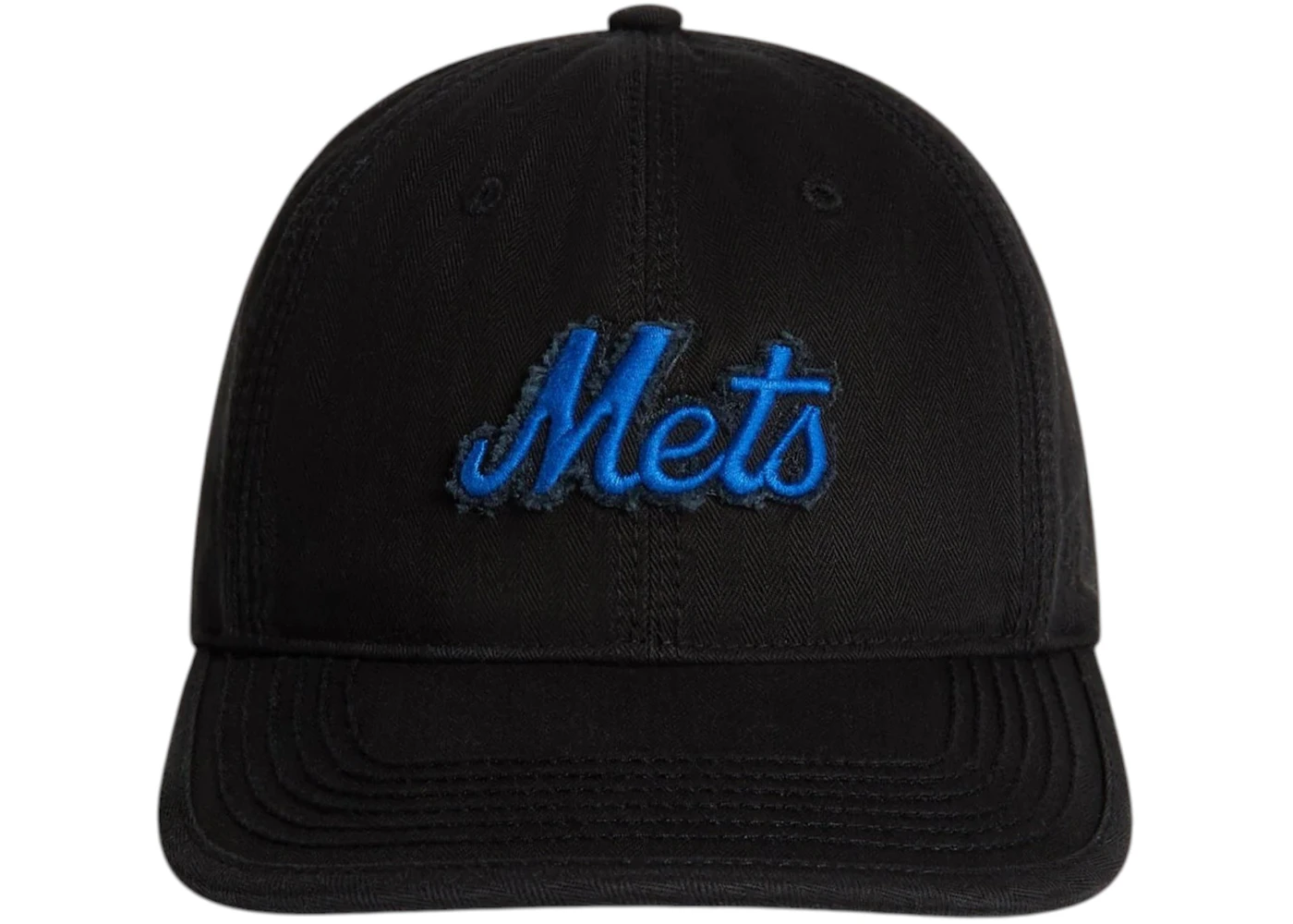 Kith x 47 Brand x New York Mets Herringbone Brand Franchise LS Cap Black