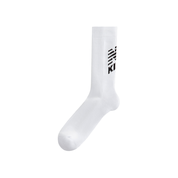 Kith x New Balance Big Logo Crew Socks 'White'