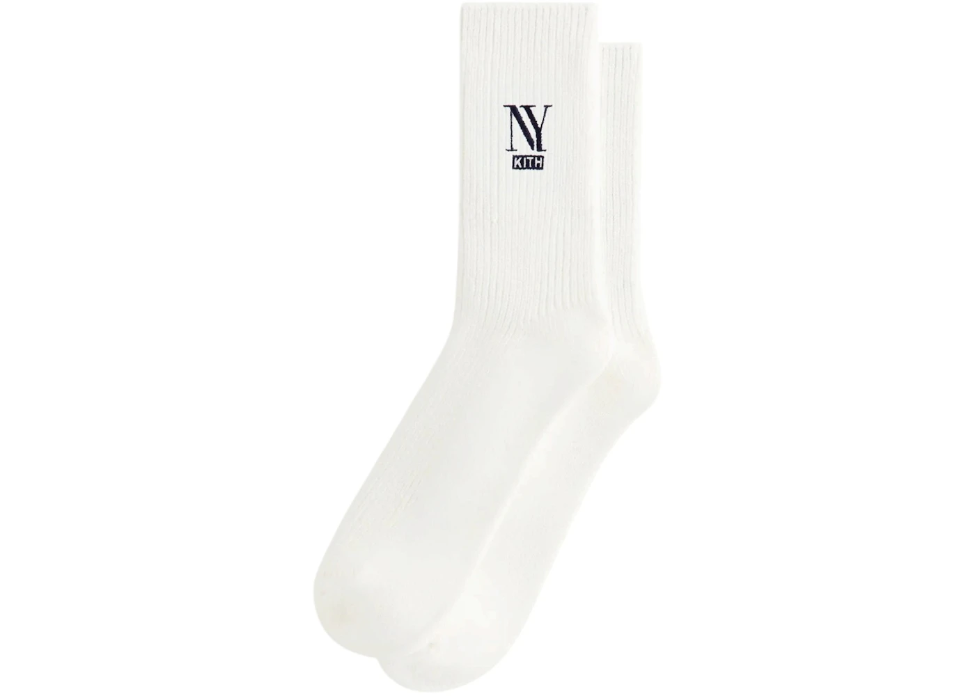 Kith NY Cotton Slouchy Crew Socks Silk