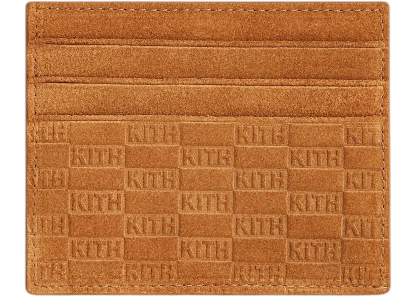 Kith Monogram Suede Wallet Argil