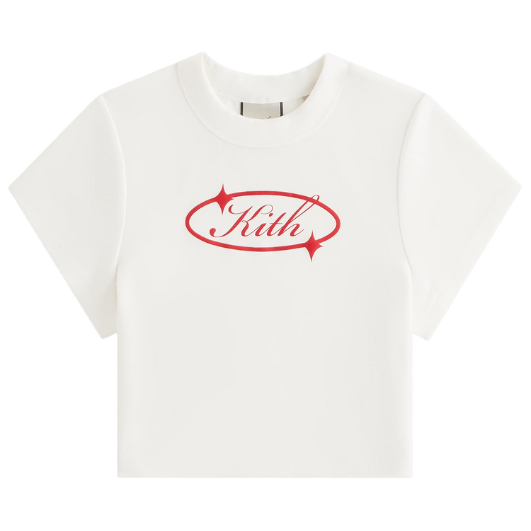 Kith Women Corvin Kith Gleam Cap Sleeve Tee 'White'