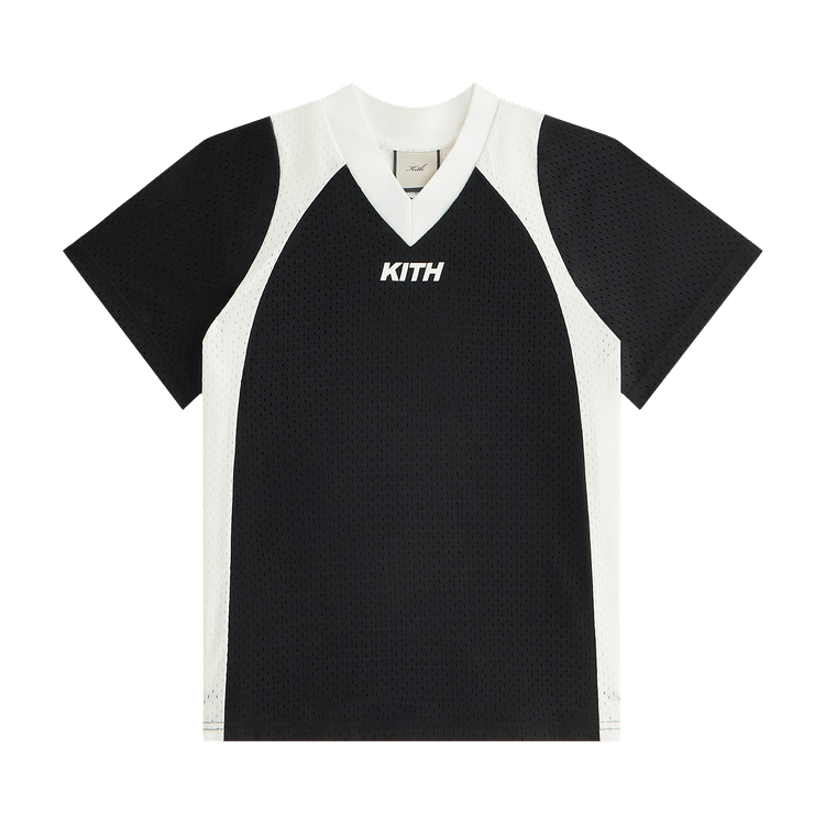 Kith Women Nicci II Paneled Mesh Tee 'Black'