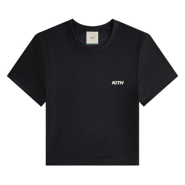 Kith Women Mulberry II Mesh Tee 'Black'