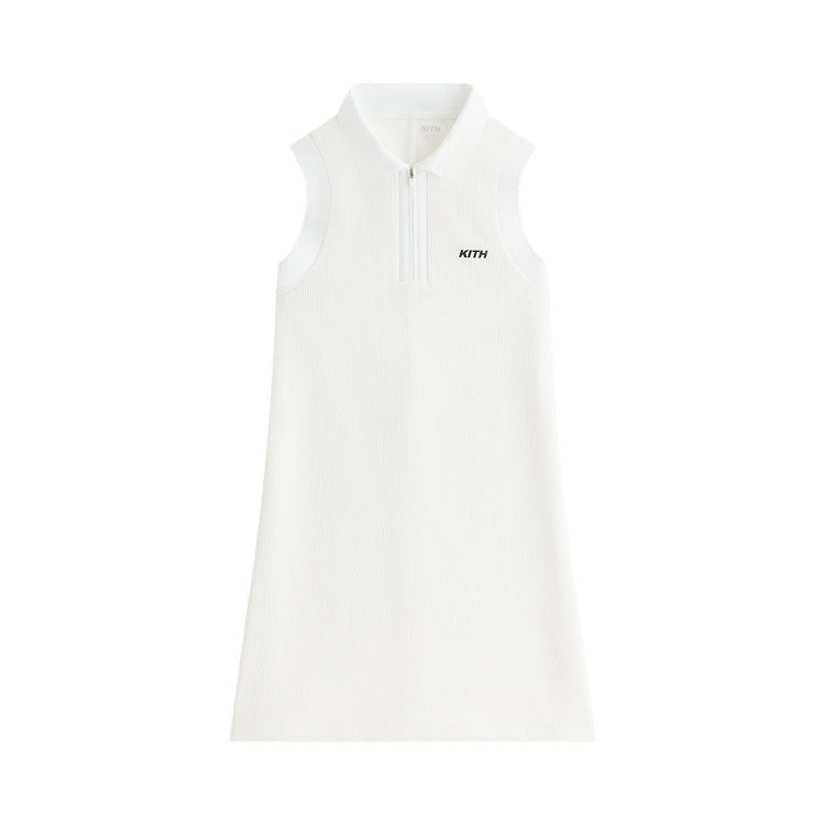 Kith Women Perry Polo Mesh Dress 'White'